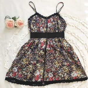 Black Printed Dress